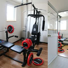 帯広の高校生向け男女兼用下宿の下宿 伊藤Ⅱのトレーニングスペース